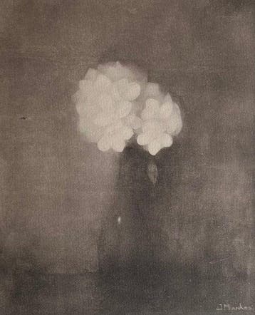 Jan Mankes (1889-1920) - Vaas met jasmijn