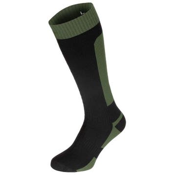 MFH Duty waterdichte legersokken hoog, groen/zwart, Ophalen of Verzenden, Nieuw, Schoenen