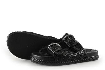 Manfield Muiltjes in maat 38 Zwart, Verzenden, Zwart, Overige typen, Manfield