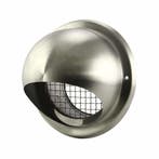 DEC RVS bolrooster met vliegengaas Ø 160mm - 35015004, Ophalen of Verzenden, Nieuw