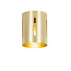 Design plafondlamp goud met lichteffect - Yana, Verzenden, Nieuw, Design