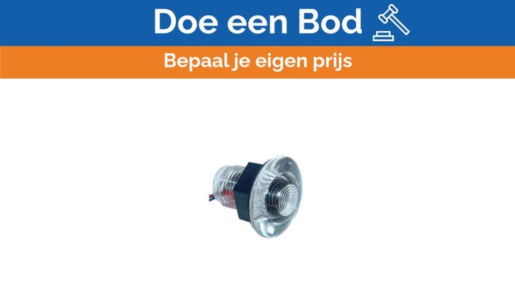 Bieden: Aqua Signal Lima 12V LED tru-hull underwater lighti, Watersport en Boten, Bootonderdelen, Elektra en Verlichting, Nieuw