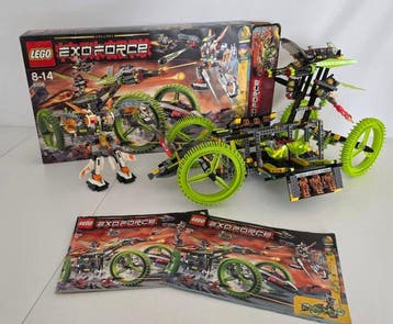 Lego Set - 8108 - Exo-Force - Mobile Devastator – Complete, Nieuw