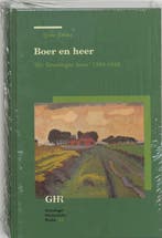 Boer en heer / Groninger historische reeks / 23 IJ. Botke, Boeken, Verzenden, Zo goed als nieuw, IJ. Botke