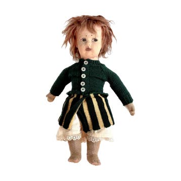 Antieke / vintage handgemaakte pop, Ophalen of Verzenden, Nieuw