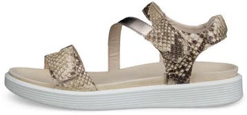 ECCO - maat 41 - SOFT SANDAL W Dames Sandalen - Goud, Kleding | Dames, Verzenden, Nieuw