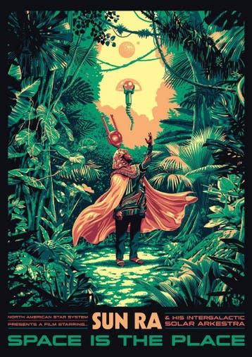 Posters - Poster Sun Ra - Sun Ra, Verzenden, Zo goed als nieuw