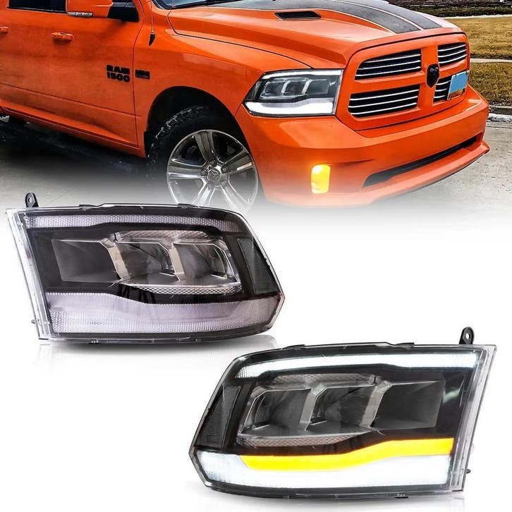 koplampen Dodge Ram, Auto-onderdelen, Verlichting, Nieuw, Dodge, Ophalen of Verzenden