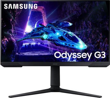 Samsung Odyssey G3 G30D 24 Monitor Zwart Doosschade, IPS, 24", Refurbished, Full HD