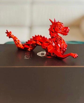 Richard Orlinski (1966) - Figurine Orlinski - Dragon Spirit, Antiek en Kunst
