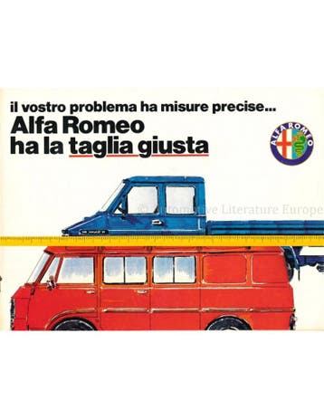 1980 ALFA ROMEO F12 | A12 | AR8 BROCHURE ITALIAANS, Nieuw, Alfa Romeo, Author