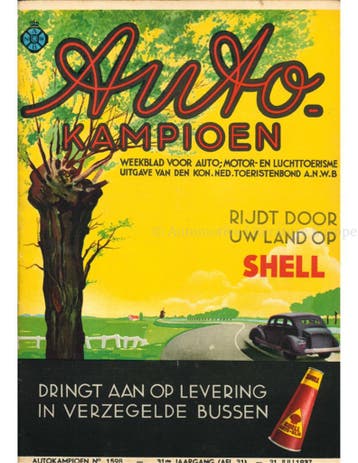 1937 AUTOKAMPIOEN MAGAZINE 31 NEDERLANDS, Boeken, Nieuw, Author