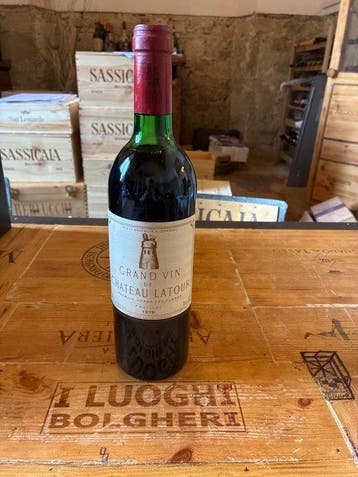 1970 Chateau Latour - Pauillac 1er Grand Cru Classé - 1 Fles, Nieuw