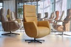 Sta op stoel FZ-R03A04 / Relaxstoel Feelz De Toekomst leer., Ophalen of Verzenden, Nieuw, Leer, Moderne relaxstoel