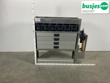 Aluca bedrijfswageninrichting 1005x320x1150mm (3211), Ophalen of Verzenden