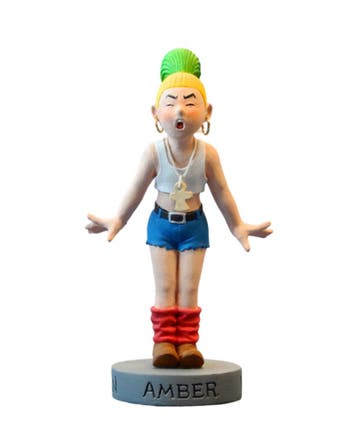 Suske en Wiske Beeldje Amber 14 cm, Verzamelen, Ophalen of Verzenden, Nieuw