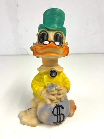 Uncle Scrooge - 1 Figure with money bag - Disney - 1960, Verzamelen, Nieuw