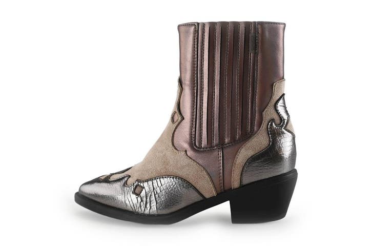 Poelman Cowboy laarzen in maat 36 Beige, Kleding | Dames, Schoenen, Beige, Gedragen, Verzenden