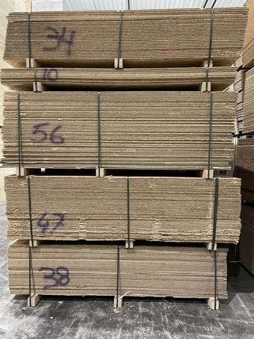 B-keus OSB 3 Tand & Groef 2440x590x15mm (=1,44 mÂ²), Nieuw, Minder dan 4 cm, Minder dan 5 m², Vloerisolatie
