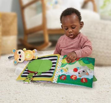 VTech Babys Grote Knuffelboek - Baby Speelgoed - Leert, Ophalen of Verzenden, Zo goed als nieuw