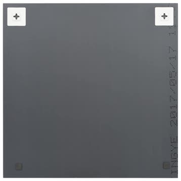 vidaXL Wandspiegels 2 st vierkant 40x40 cm glas, Verzenden, Nieuw