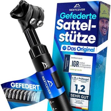 2dekans | Nextcover geveerde zadelpen voor fiets Ø 34.9mm –, Ophalen of Verzenden, Zo goed als nieuw, Nextcover