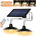 Solar Hanglamp met Afstandsbediening LED Schuurlamp, Verzenden, Nieuw