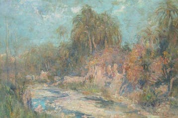 Édouard Verschaffelt (1874-1955) - Oasis de Bou Saada