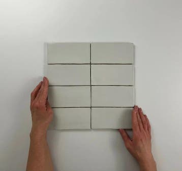 Wandtegel Equipe Cerámica Atlas Grijs Mat 7,5x15, Nieuw, Minder dan 20 cm, 10 m² of meer, Wandtegels