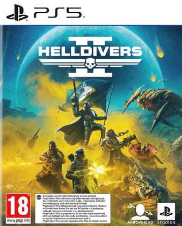 Helldivers 2 PS5 Garantie & morgen in huis!, Spelcomputers en Games, Ophalen of Verzenden, Zo goed als nieuw, Avontuur en Actie