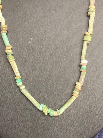 Het oude Egypte, Grieks-Romeinse periode Faience - staafjes
