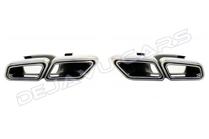 AMG Look Uitlaat tips voor Mercedes Benz E-Klasse W212, Auto diversen, Tuning en Styling, Ophalen of Verzenden