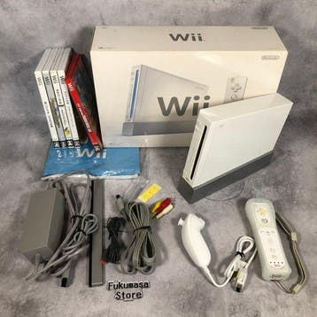 Nintendo - Wii - Nintendo Wii Console White Box Bundle Games, Nieuw
