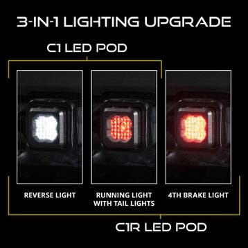 Diode Dynamics 21-23 F-150 Hitch Mount LED Pod Reverse Kit, Ophalen of Verzenden, Nieuw