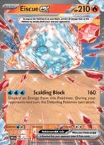 Eiscue ex 042/197 Obsidian flames, Ophalen of Verzenden, Nieuw, Losse kaart, Foil
