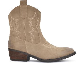 PS Poelman Bila - Dames Cowboylaarzen - Western hak 4,5 cm -, Verzenden, Zo goed als nieuw