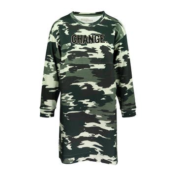 Frogbox • camouflage jurk • S, Princess goes Hollywood, Verzenden, Nieuw, Maat 36 (S)