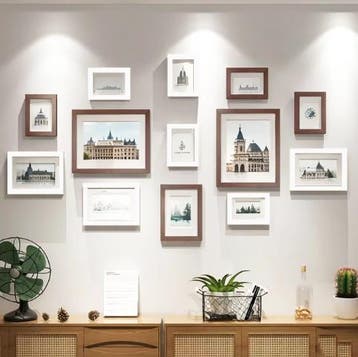 13-Delige Houten Fotolijst Set – Wandcollage Frames Decor, Verzenden, Nieuw