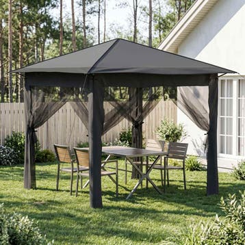 vidaXL Gazebo met 4 Zijwanden 2,6 x 2,6 m, Verzenden, Nieuw