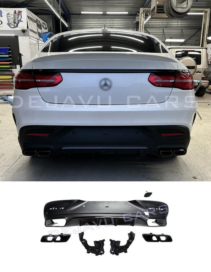 GLE63 AMG Look Diffuser voor Mercedes Benz GLE C292 Coupe, Auto diversen, Tuning en Styling, Ophalen of Verzenden