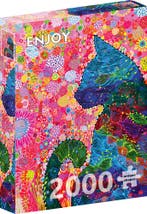Wandering Cat Puzzel (2000 stukjes) | Enjoy Puzzle - Puzzels, Hobby en Vrije tijd, Denksport en Puzzels, Verzenden, Nieuw