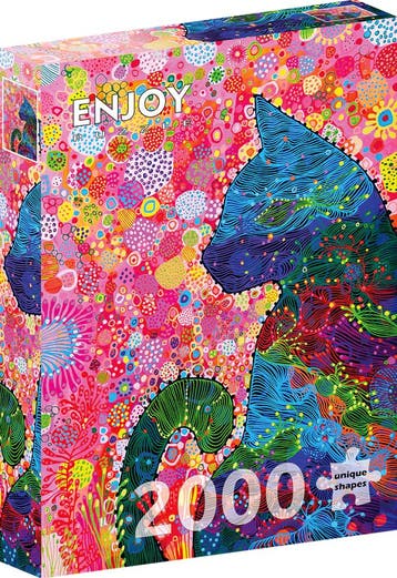 Wandering Cat Puzzel (2000 stukjes) | Enjoy Puzzle - Puzzels, Verzenden, Nieuw