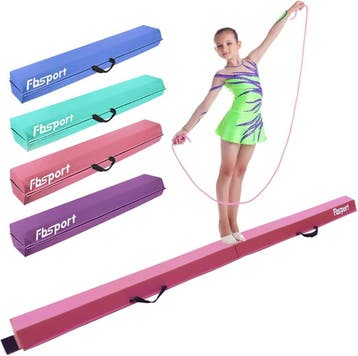 Gymnastiekbalk 3m - Antislip | Laatste Stuk!, Materiaal, Ophalen of Verzenden, Zo goed als nieuw, Roze