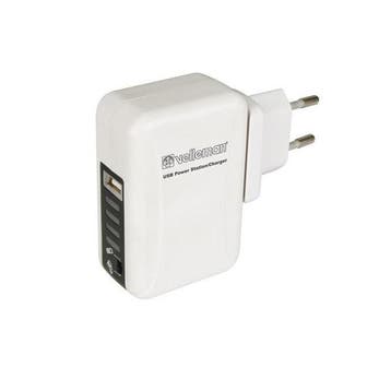 USB oplader + reisstekkers - Met ingebouwde powerbank, Telecommunicatie, Powerbanks, Ophalen of Verzenden, Nieuw