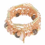 Fako Bijoux - Armband Set - Boho - Bohemian - Obelisk -, Verzenden, Nieuw