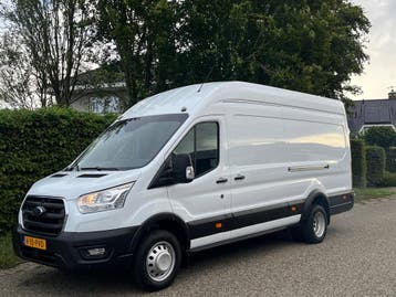 Ford Transit 350 DL 2.0 130 pk RWD L3H3 Trend | Dubbele schu, Stof, Gebruikt, Wit, Ford