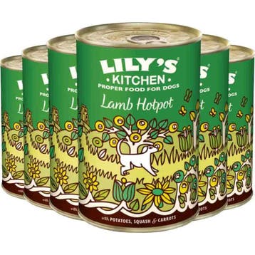 Lilys Kitchen Hotpot lam natvoer hond 1 tray (6 x 400 g), Dieren en Toebehoren, Verzenden, Hond