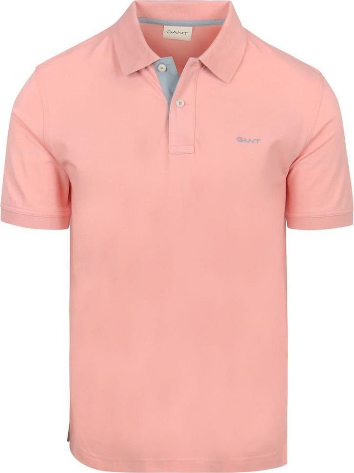 Gant Contrast Piqué Poloshirt Bubbelgum Roze maat 3XL Heren, Kleding | Heren, Polo's, Roze, Nieuw, Overige maten, Verzenden
