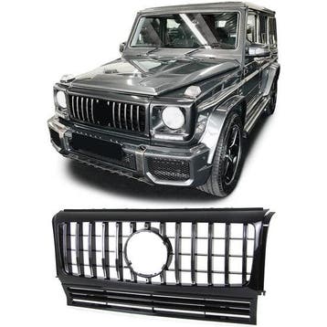Gril glanzend zwart passend voor Mercedes G-klasse W463...., Auto-onderdelen, Nieuw