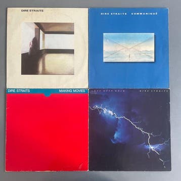 Dire Straits - 4 x albums - Diverse titels - LP albums, Nieuw in verpakking